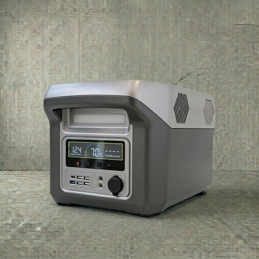 Handheld Portable 1.28 kWh Power Back 02